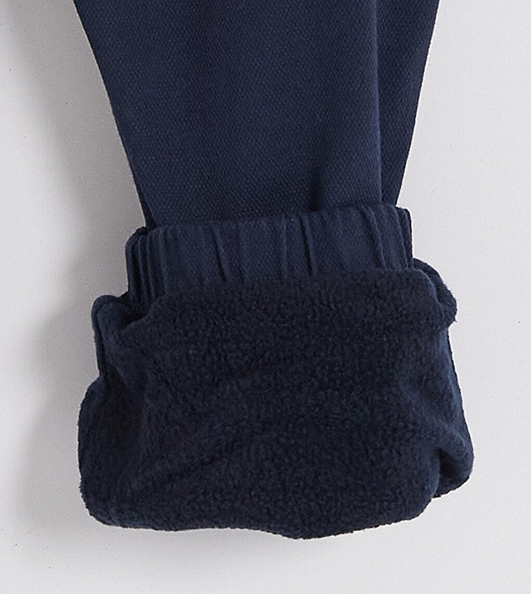 Solid Drawstring Waist Joggers