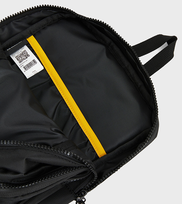 Solid Zip Multi Compartment Backpack