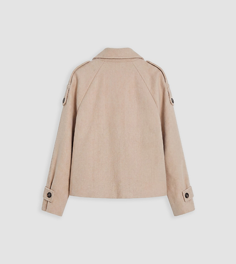 LC Waikiki  Overcoats - Beige Overcoats