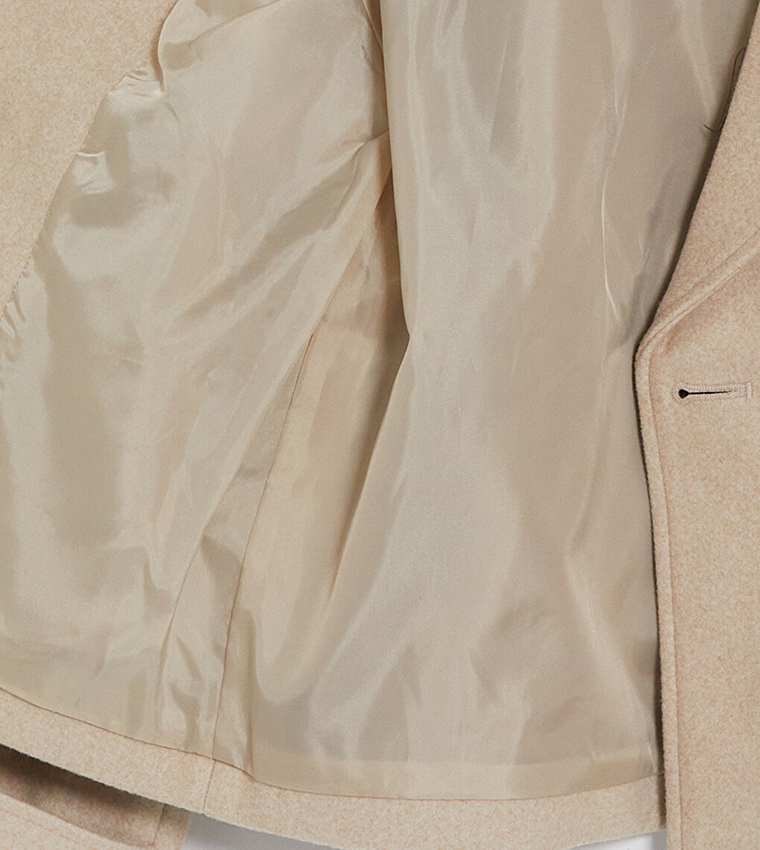 LC Waikiki  Overcoats - Beige Overcoats