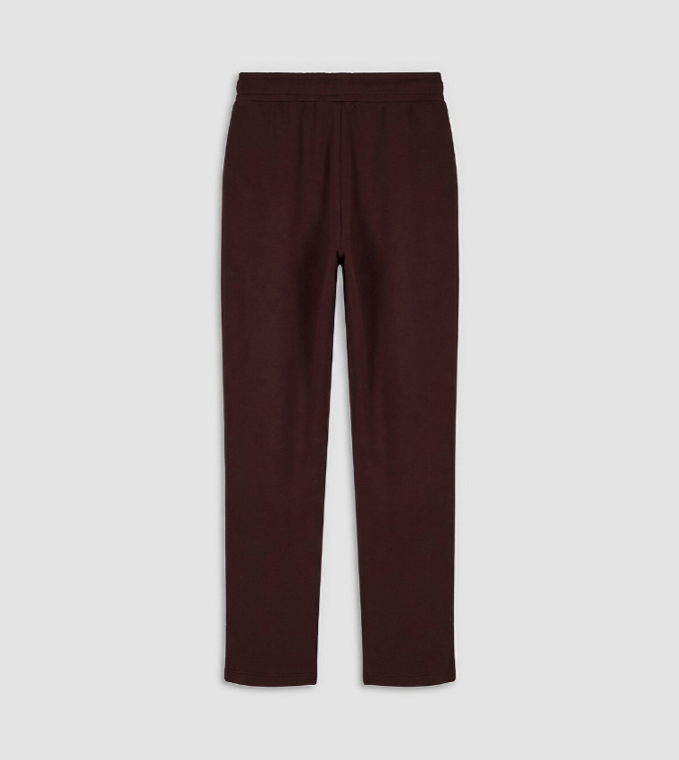 Drawstring Waist Regular Fit Sweatpants