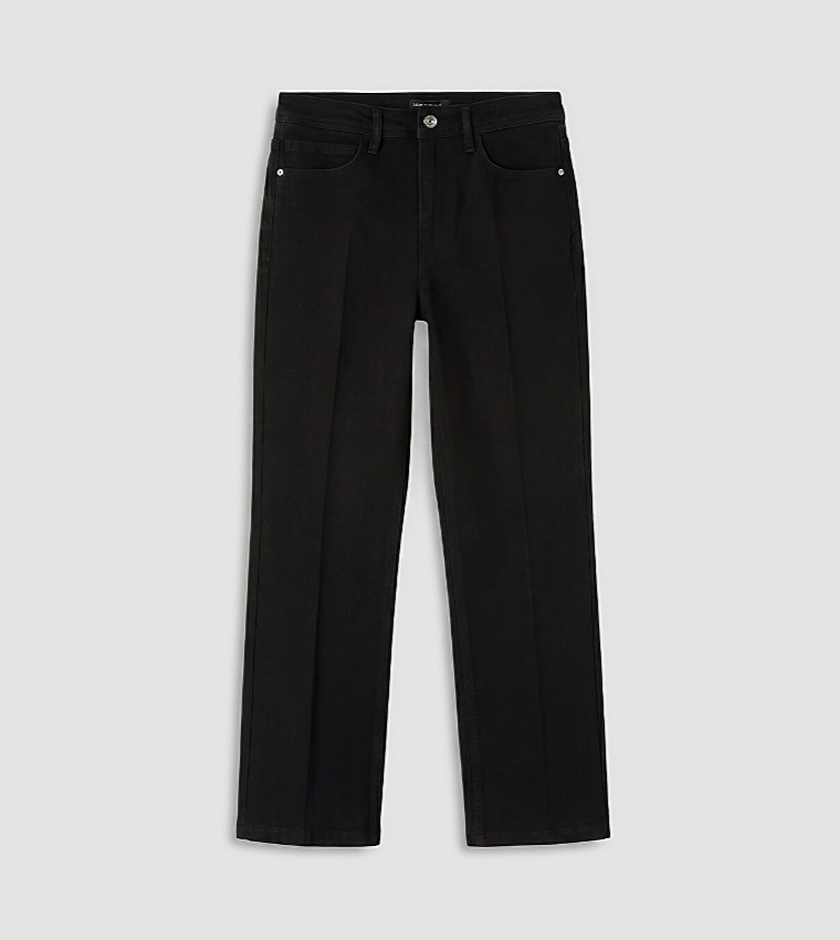 Solid Regular Fit Jeans