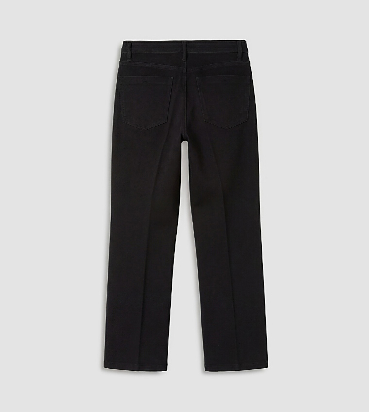 Solid Regular Fit Jeans