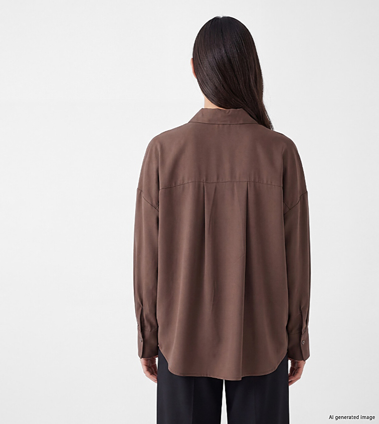 Solid Long Sleeves Shirt