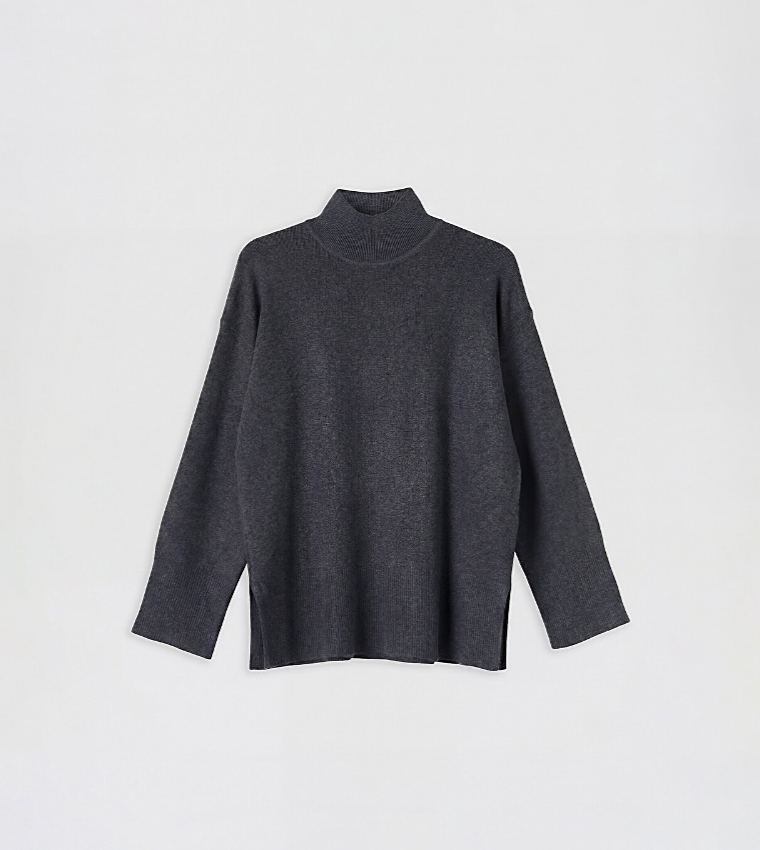LC Waikiki  Turtleneck Sweaters - Off White Turtle neck Sweaters