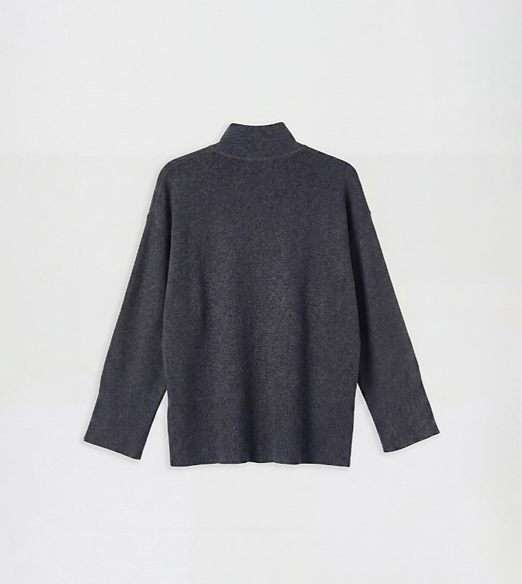 LC Waikiki  Turtleneck Sweaters - Off White Turtle neck Sweaters