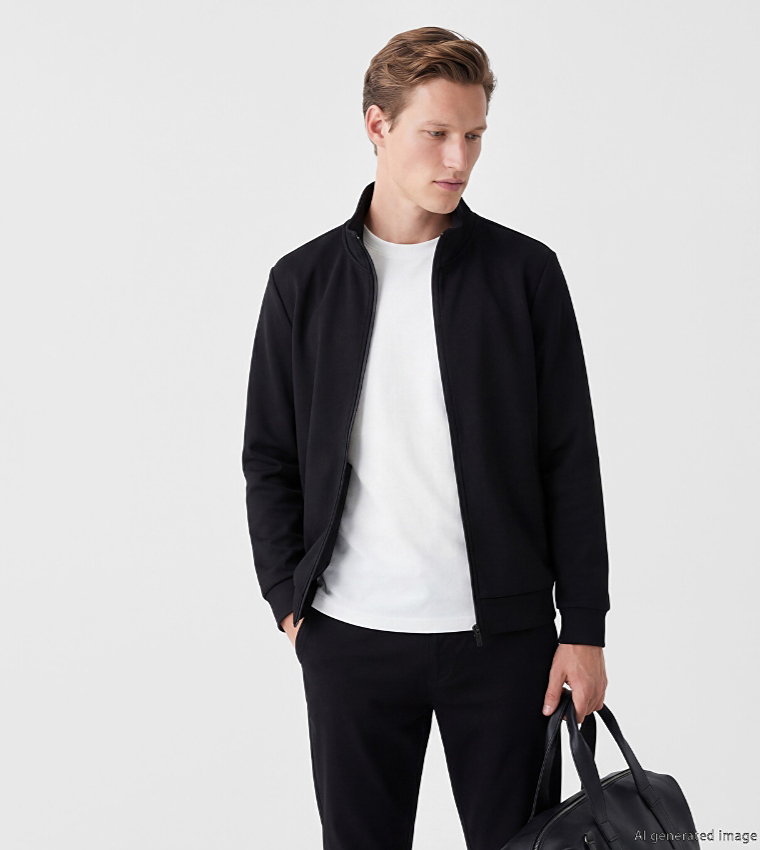 LC Waikiki  Casual Jackets - BLACK Casual Jackets