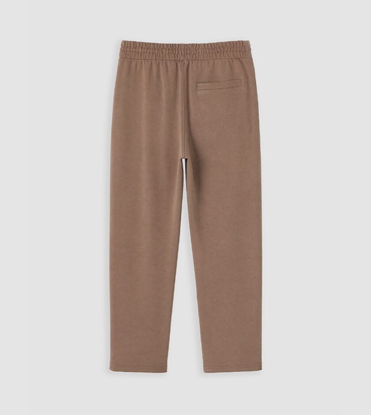 Solid Regular Fit Joggers