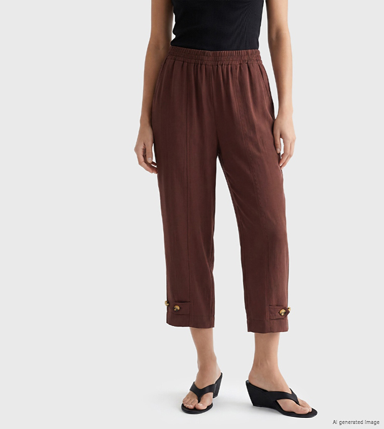 LC Waikiki  Casual Pants - Brown Casual Pants