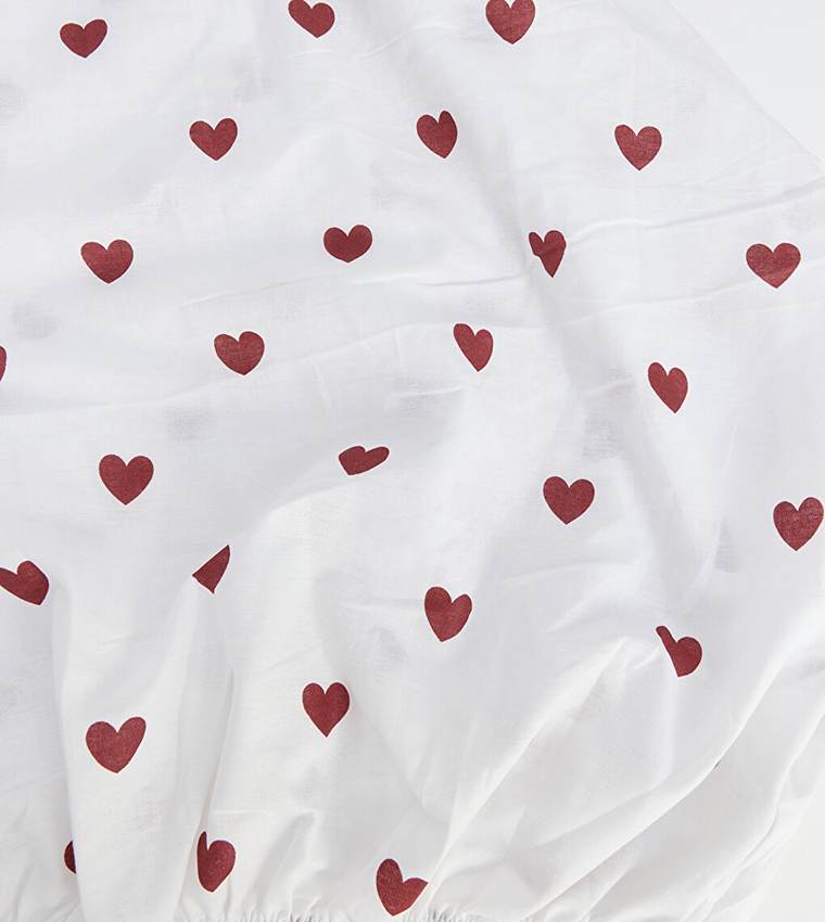 Heart Patterned Double Sheet