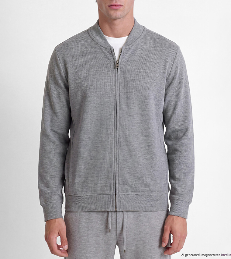 LC Waikiki  Casual Jackets - Grey Casual Jackets