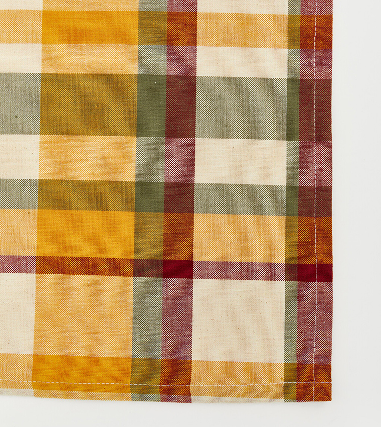 2-Pack Checked and Patterned Tea Towel Set