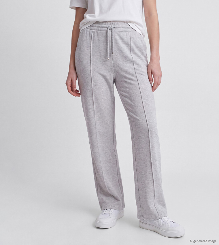 Solid Regular Fit Sweatpants