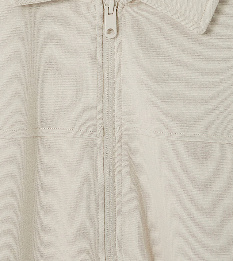 LC Waikiki  Casual Jackets - Beige Casual Jackets