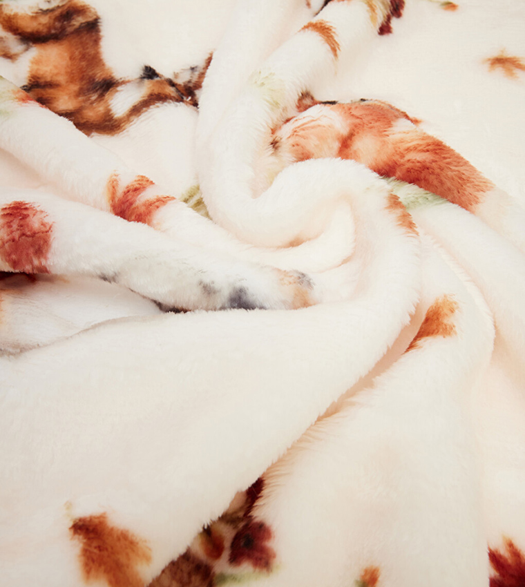 Patterned Single TV Blanket