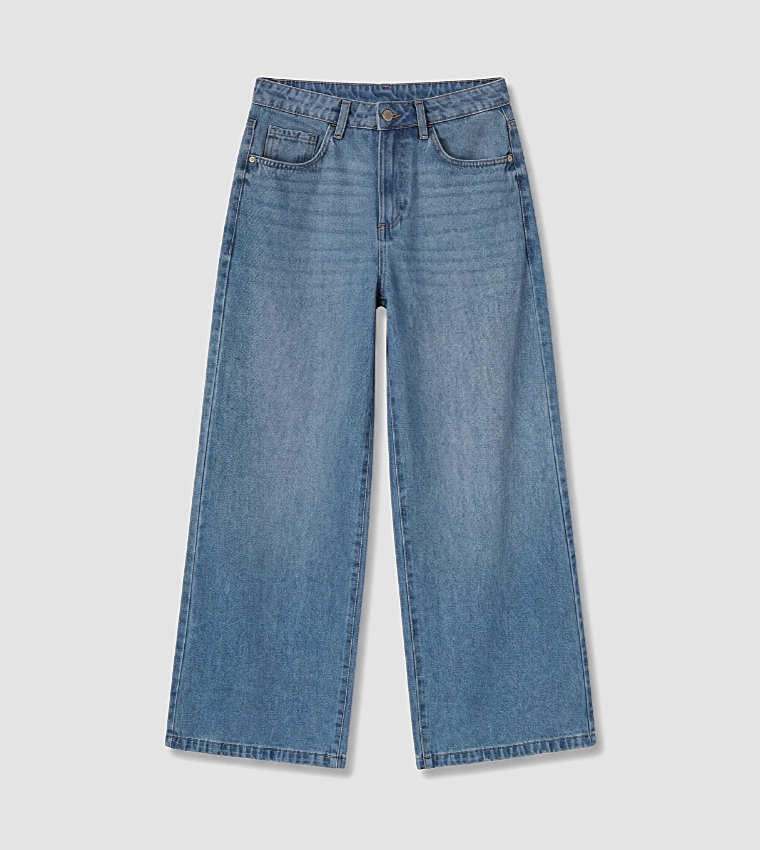 Washed Loose Fit Jeans