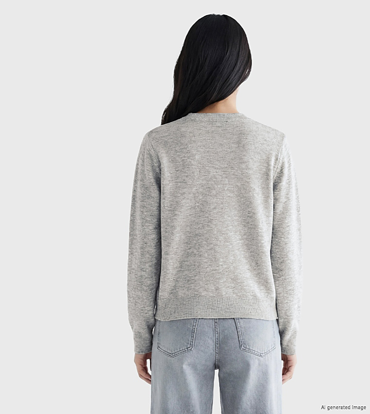 LC Waikiki  Cardigans - Grey Cardigans