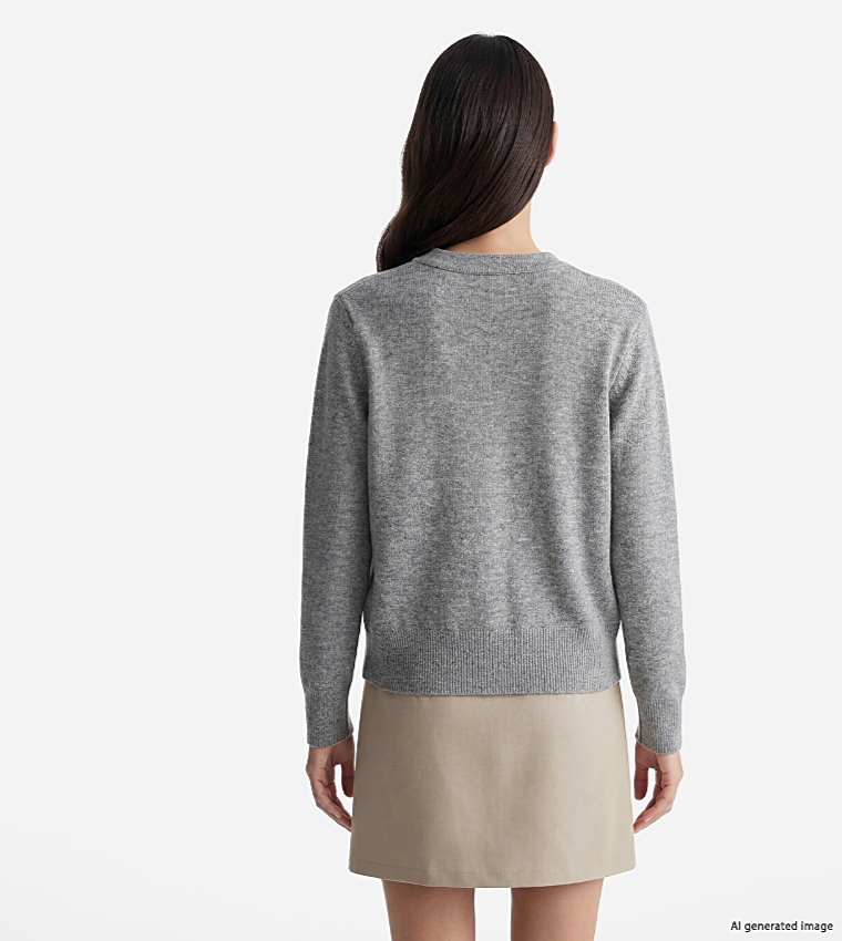LC Waikiki  Cardigans - Grey Cardigans