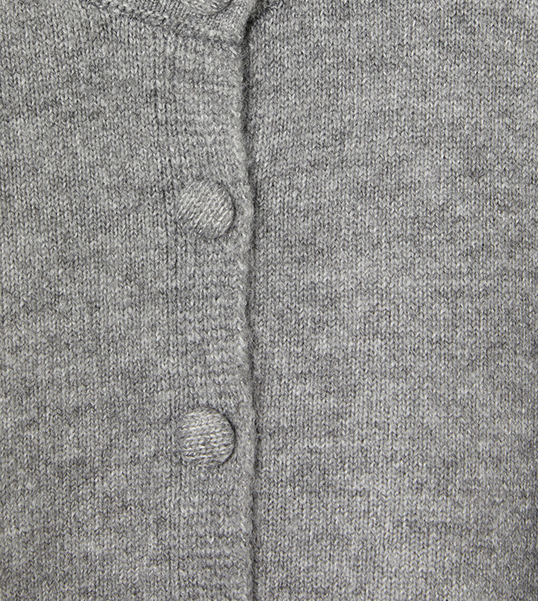LC Waikiki  Cardigans - Grey Cardigans