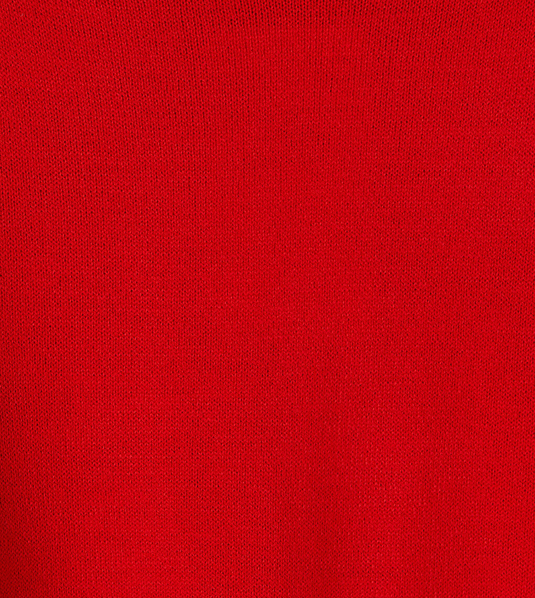 Solid Crew Neck Sweater