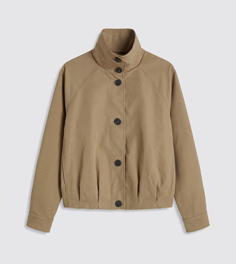 LC Waikiki  Casual Jackets - Beige Casual Jackets