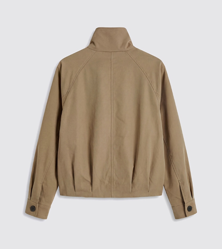 LC Waikiki  Casual Jackets - Beige Casual Jackets