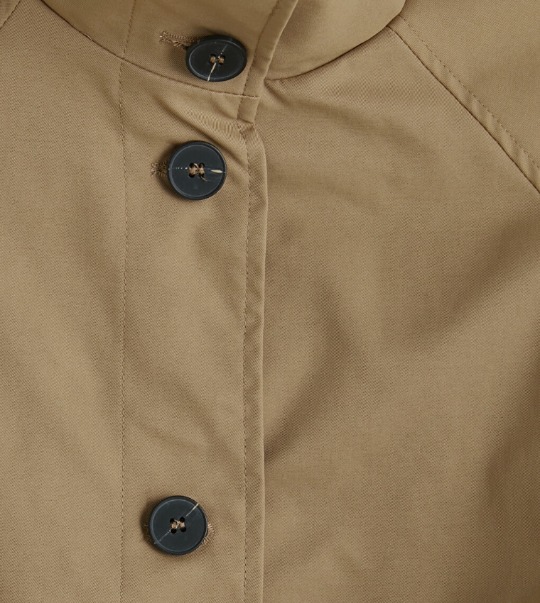 LC Waikiki  Casual Jackets - Beige Casual Jackets