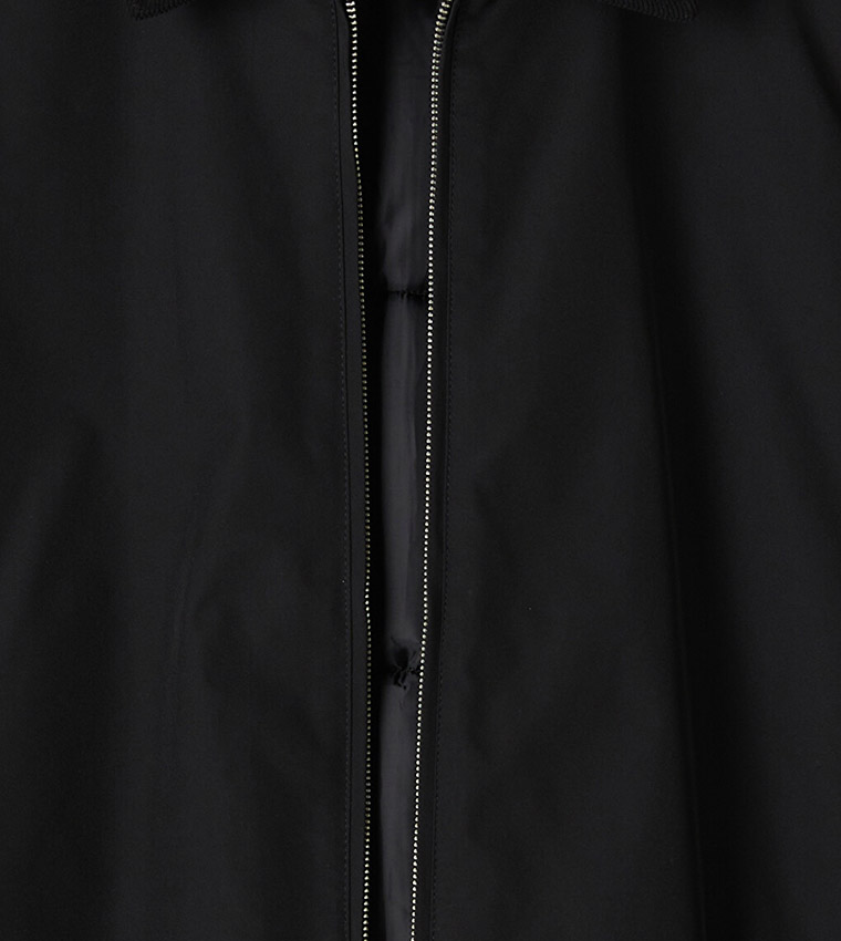 Solid Classic Collar Casual Jacket