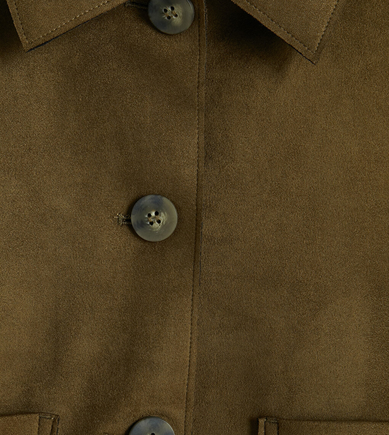 LC Waikiki  Casual Jackets - Khaki Casual Jackets