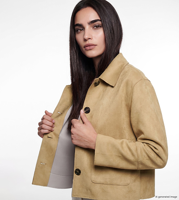 LC Waikiki  Casual Jackets - Beige Casual Jackets