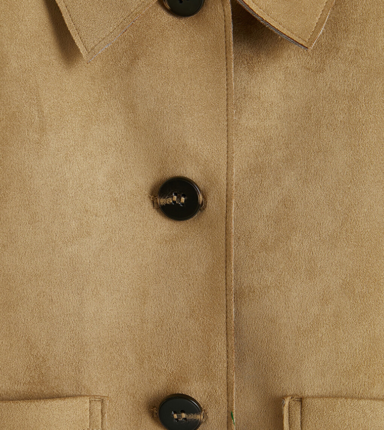 LC Waikiki  Casual Jackets - Beige Casual Jackets