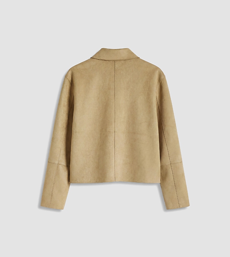 LC Waikiki  Casual Jackets - Beige Casual Jackets