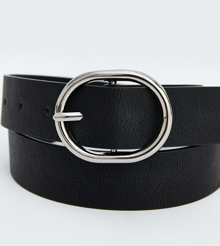 Solid Buckle Belt