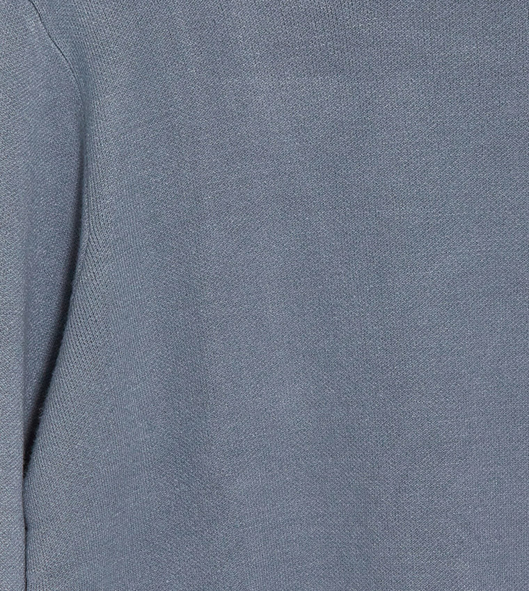 Solid Crew Neck Sweater