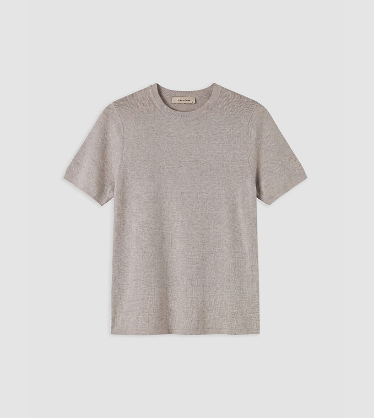 Solid Crew Neck Sweater