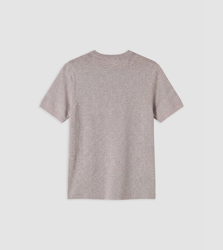Solid Crew Neck Sweater