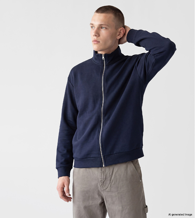 LC Waikiki  Casual Jackets - Navy Casual Jackets
