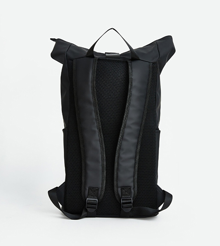 Solid Buckle Closure Backpack