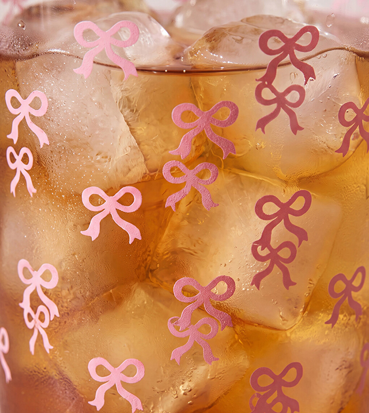 Bow Patterned Glass, 550ml