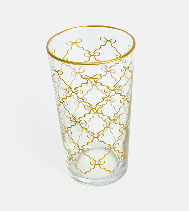 Bow Patterned Glass, 550ml