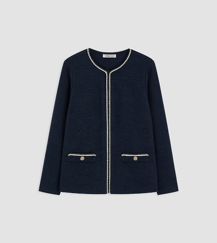 LC Waikiki  Casual Jackets - Navy Casual Jackets