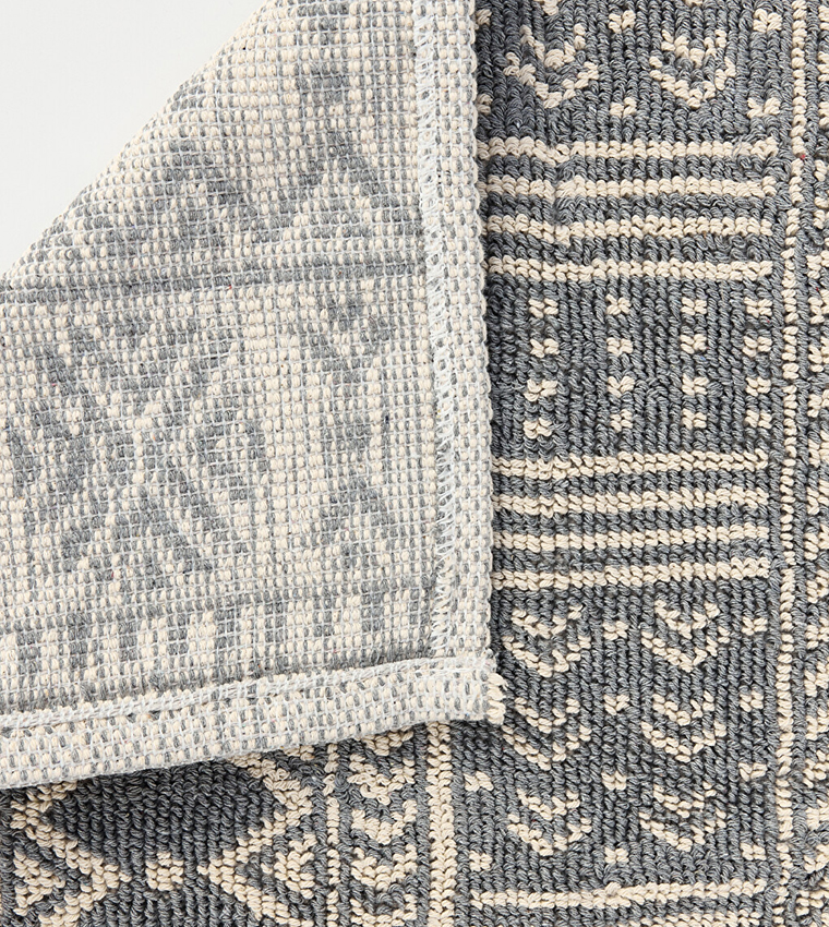 Ethnic Patterned Bath Mat Set