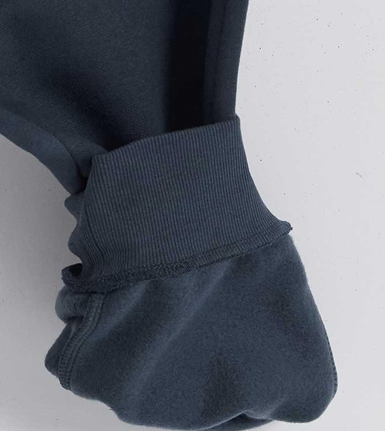 Solid Drawstring Waist Joggers