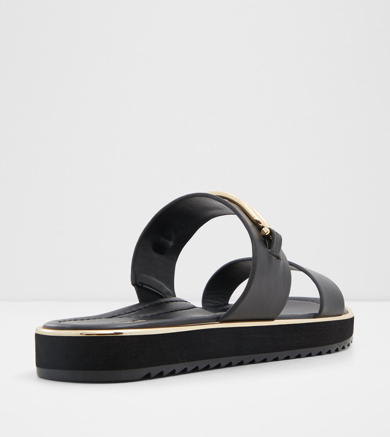 LAGOON Metal Accent Comfort Sandals