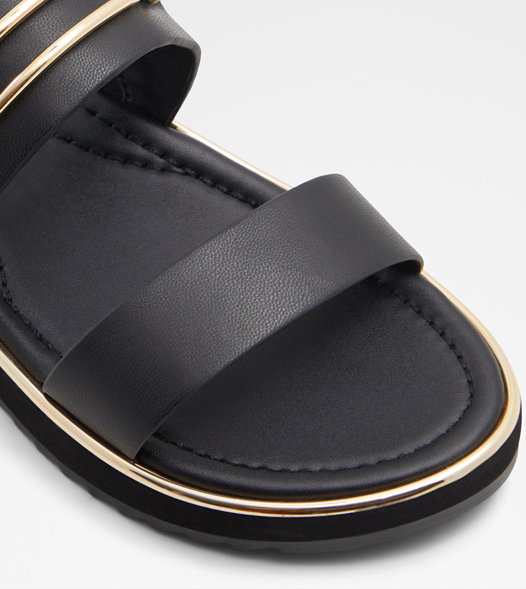 LAGOON Metal Accent Comfort Sandals