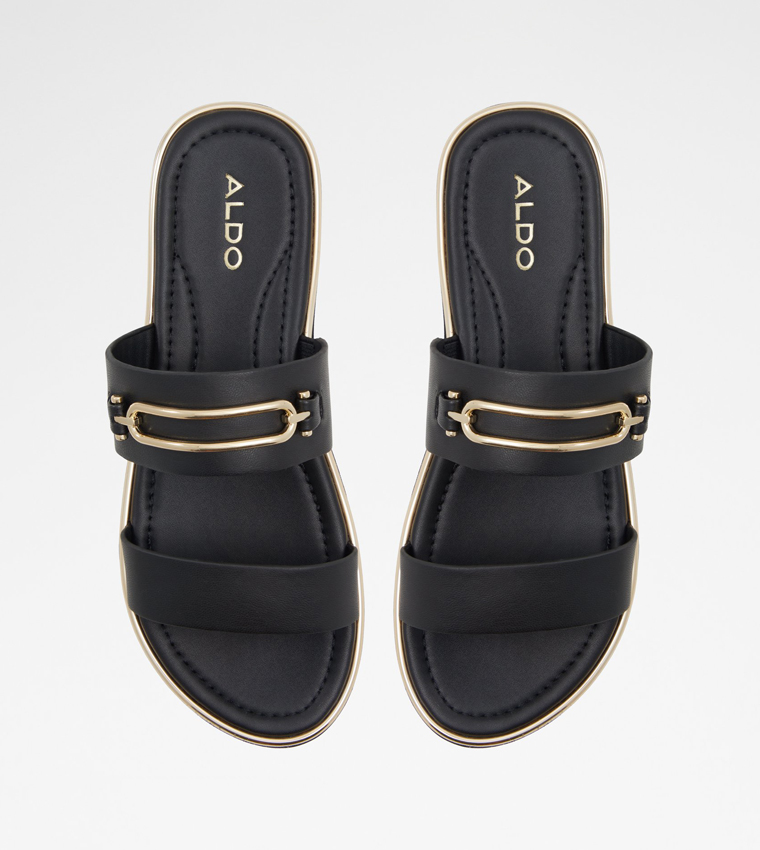 LAGOON Metal Accent Comfort Sandals