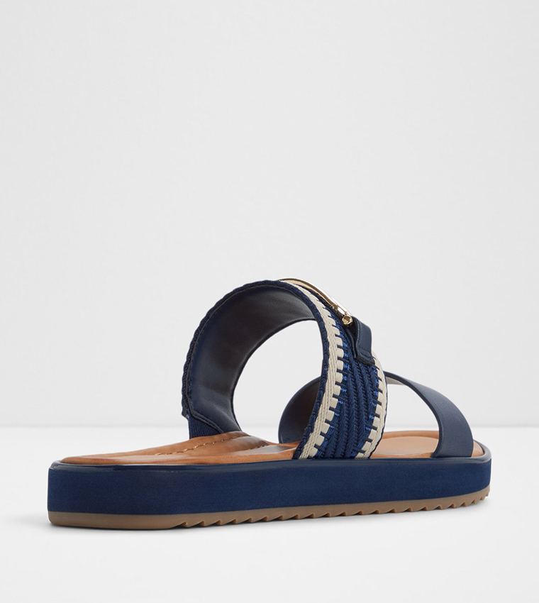 ألدو  الصنادل المسطحة - أزرق Flat Sandals