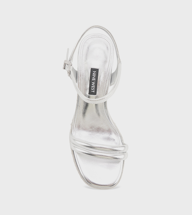 LAMARCIA Embellished Platform Heel Sandals