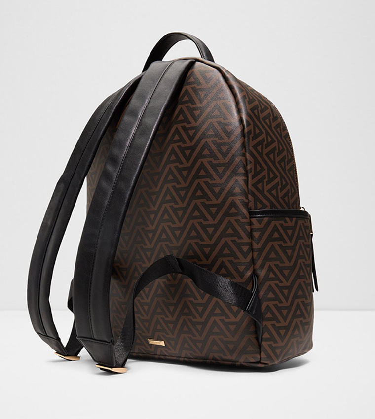 LANNON Monogram Patterned Backpack