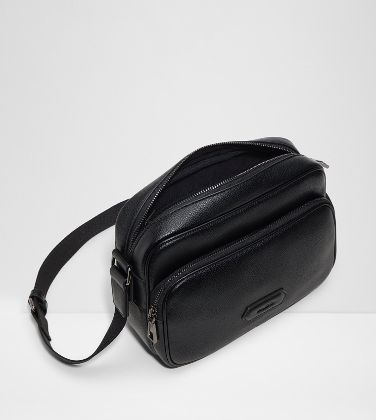 LARDOWYN Textured Front Pocket Crossbody Bag